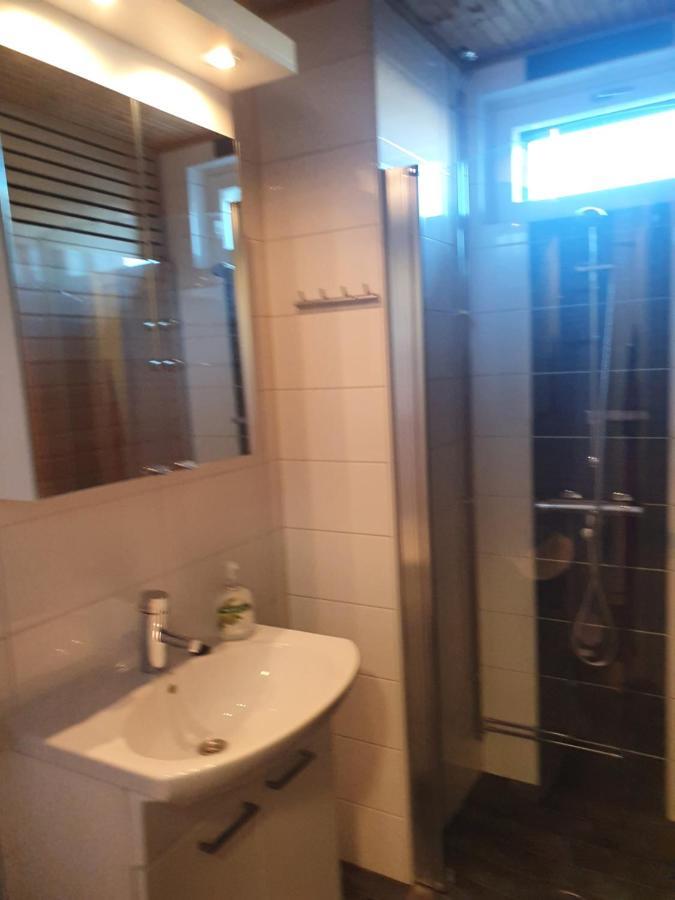 Moderni, Viihtyisae Pikkukaksio Saunalla Pori Exterior photo