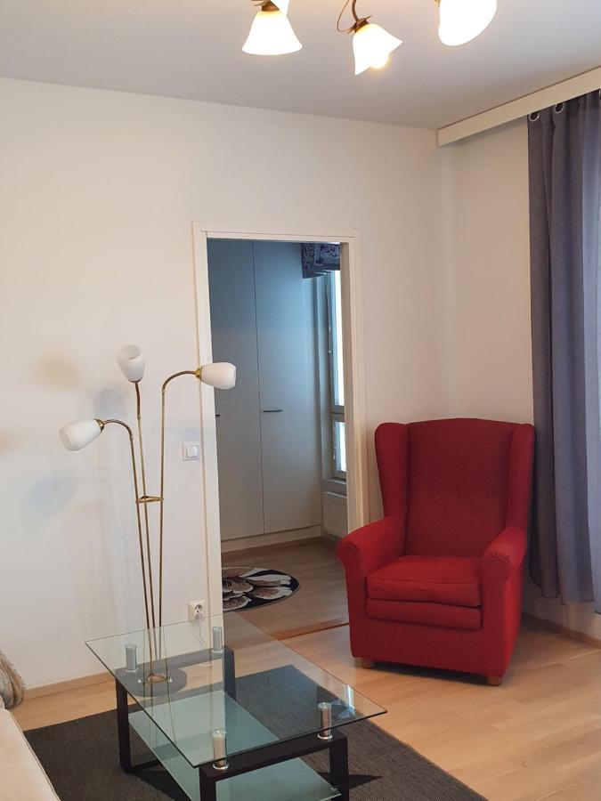 Moderni, Viihtyisae Pikkukaksio Saunalla Pori Exterior photo